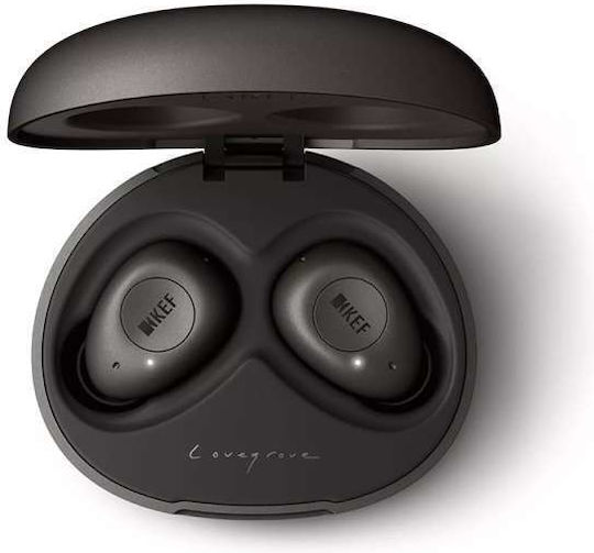 Kef MU3 In-ear Bluetooth Handsfree Earphones with Charging Case Anthracite view 3