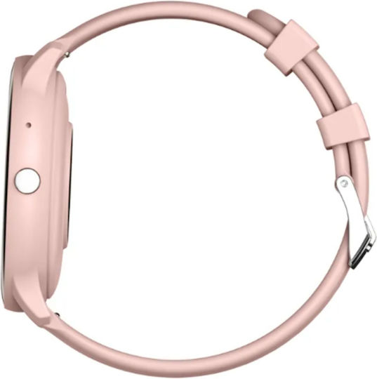 Smartwatch with Heart Rate Monitor (Pink) vue 3