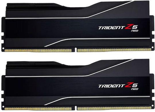 G.Skill Tridentz Z5 Neo DDR5 64GB RAM with 2x32GB Modules and Speed 6000 for Desktop F5-6000J3040G32GX2-TZ5N