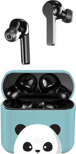 I-Total XL2045 In-ear Bluetooth Handsfree Earphones with Charging Case Panda view 2