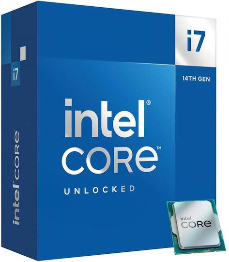 Intel Core i7-14700K 2.5GHz Processor 20 Core for Socket 1700 in Box view 4