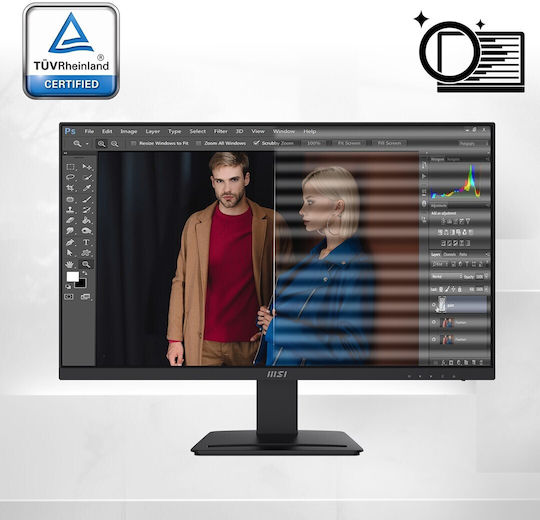 MSI PRO MP273A IPS Monitor 27" FHD 1920x1080 with Response Time 4ms GTG view 6