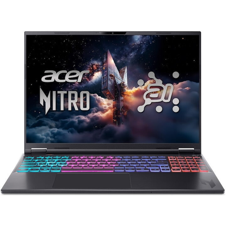 Acer Nitro 16 AI AN16S-61 -R7LG 16" IPS FHD+ 180Hz (Ryzen AI 300 Series-9 365/32GB/1TB SSD/GeForce RTX 5060/No OS) (International English Keyboard)
