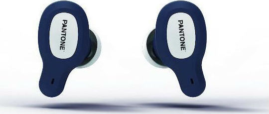 Pantone In-ear Bluetooth Handsfree Earphones with Charging Case Blue view 2