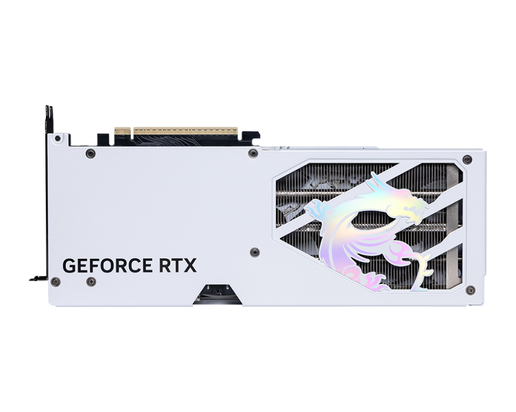 MSI GeForce RTX 5060 Ti 16GB GDDR7 Gaming Trio OC White Graphics Card V535-025R view 4