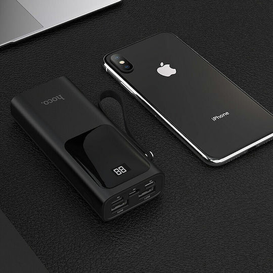 Hoco J41 Pro Mobi Power Bank 10000mAh 22.5W with USB-A Port and USB-C Port Power Delivery Black view 4