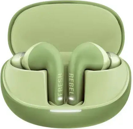 Fresh 'n Rebel Twins Fuse 2 In-ear Bluetooth Handsfree Earphones with Sweat Resistance and Charging Case Green vue 4