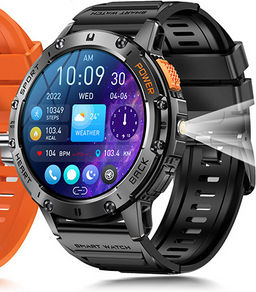 Naxius NXSWK-65 Smartwatch (Black) view 1
