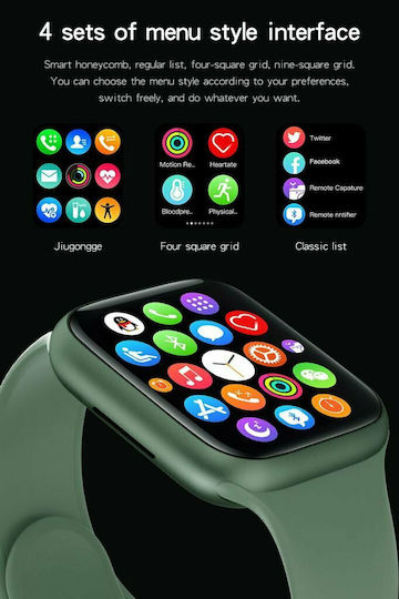 W26 Promax Smartwatch with Heart Rate Monitor (Black) view 3