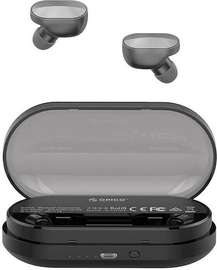 Orico SoundPlus M8 In-ear Bluetooth Handsfree Earphones with Charging Case Black view 2
