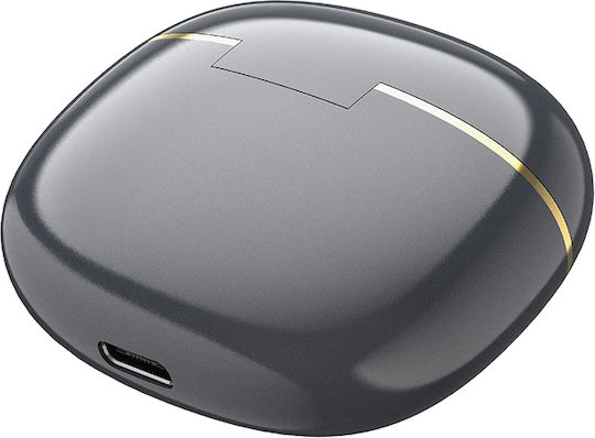 Borofone BW30 Cheerful Earbud Bluetooth Handsfree Earphones with Charging Case Black view 2