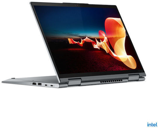 Lenovo ThinkPad X1 Yoga Gen 7 14" IPS FHD+ Touchscreen (i7-1265U/16GB/512GB SSD/W11 Pro) Storm Grey (International English Keyboard) view 4