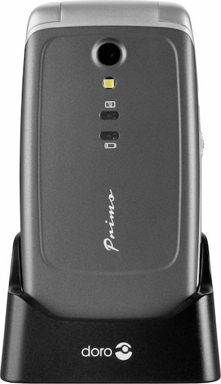 Doro Primo 408 Single SIM Mobile with Buttons Graphite view 7