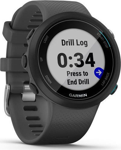 Garmin Swim 2 42mm Waterproof Smartwatch with Heart Rate Monitor (Slate) vista 3