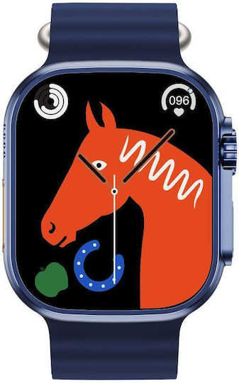 XO M8 Pro Smartwatch with Heart Rate Monitor (Blue)
