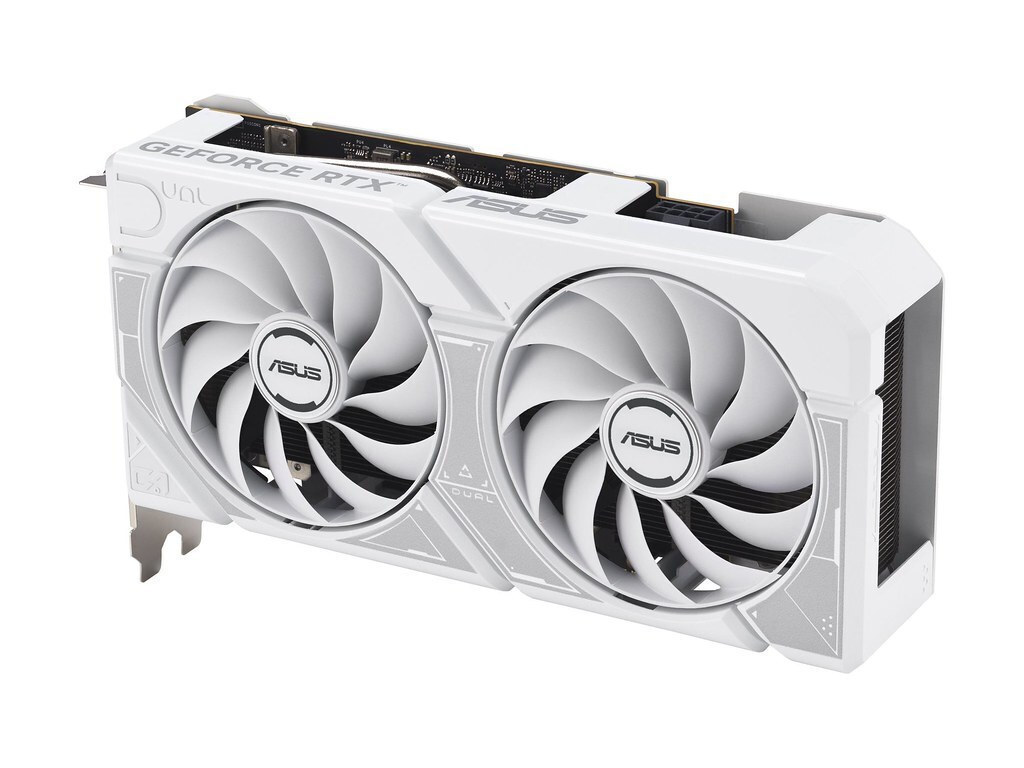 Asus GeForce RTX 5060 8GB GDDR7 Dual White OC Graphics Card 90YV0N15-M0NA00 view 4