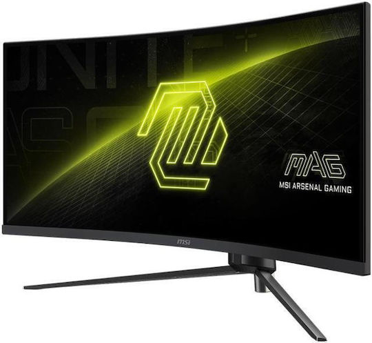 MSI MAG 345CQR Ultrawide VA Curved Gaming Monitor 34" QHD 3440x1440 180Hz with Response Time 1ms GTG view 2