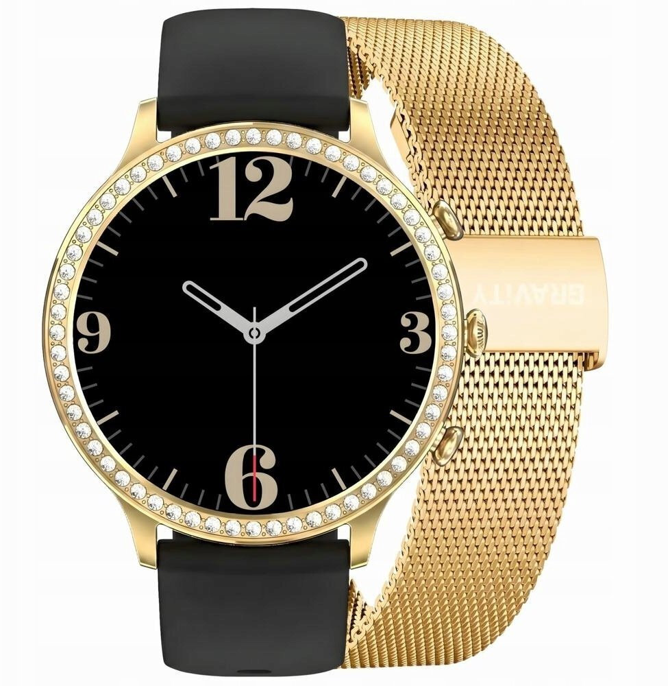 Smartwatch Gravity Gold Strap Bracelet Gt5-1