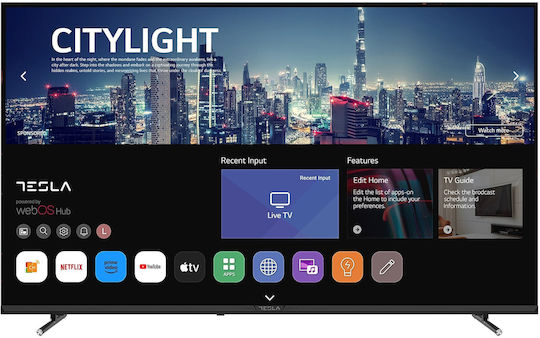 Tesla Smart Television 55" 4K UHD LED 55E645BUW HDR (2025) view 3