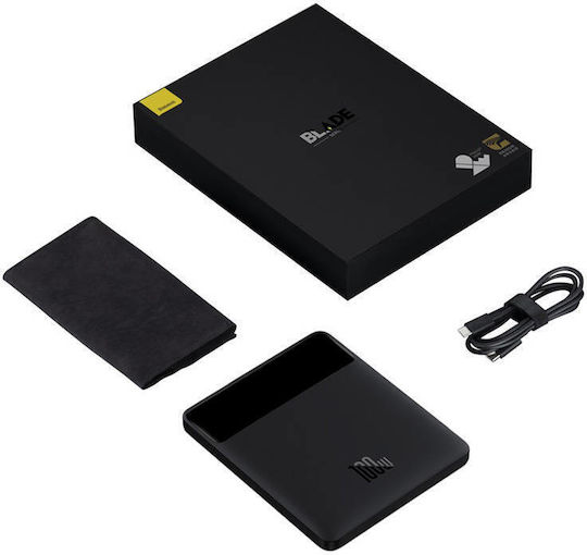 Baseus Blade Power Bank 20000mAh 100W with 2 USB-A Ports and 2 USB-C Ports Black vue 7