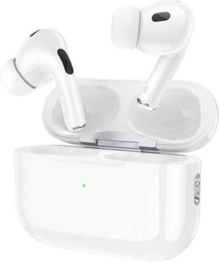 Hoco EW90 In-ear Bluetooth Handsfree Earphones with Charging Case White view 3