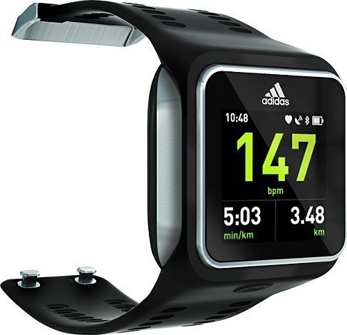 adidas Smart Run Watch Black view 1