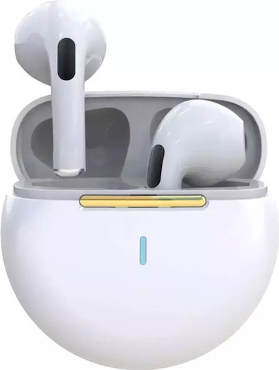 Pavareal Pa-bt85 In-ear Bluetooth Handsfree Earphones with Charging Case White