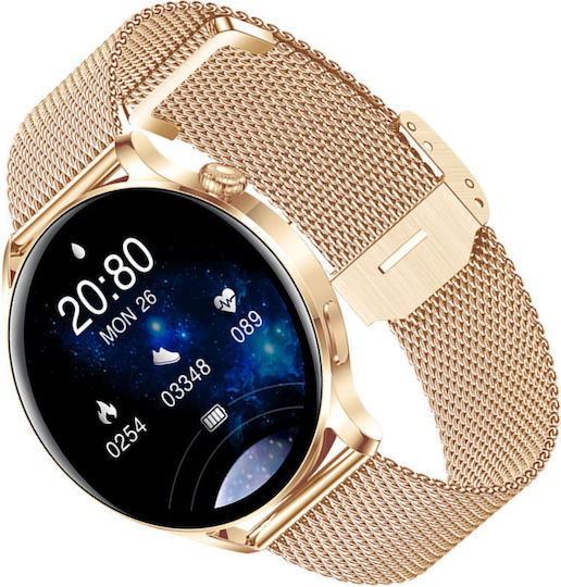 AGBarr Battery Watch with Metal Bracelet view 2