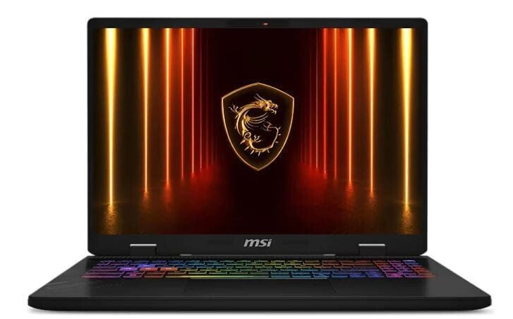 MSI Crosshair A16 HX D8WFKG 16" QHD+ 240Hz (Ryzen 7-8840HX/16GB/1TB SSD/GeForce RTX 5060/No OS) (US Keyboard) view 1