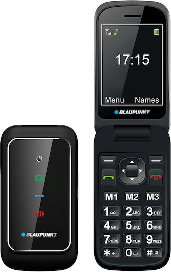 Blaupunkt BS 08 Single SIM Mobile with Large Buttons Black view 3