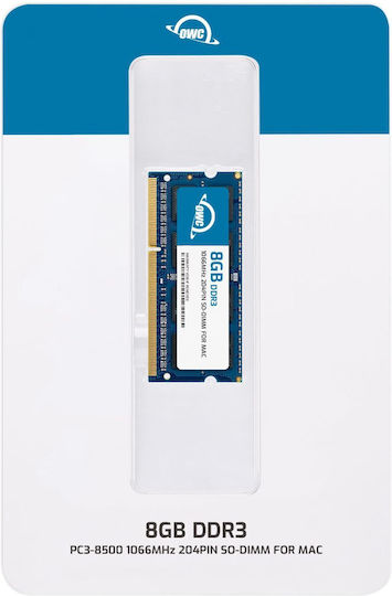 OWC DDR3 with Module 1x8GB and Speed 1066 for Laptop OWC8566DDR3S8GB vue 3