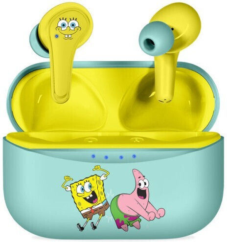 OTL Spongebob Squarepants In-ear Bluetooth Handsfree Earphones with Charging Case Multicolour view 1