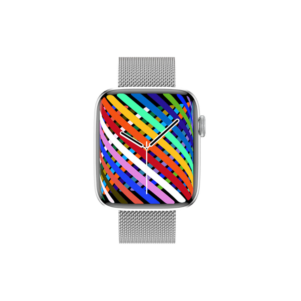 WearPro FiT Aluminium Smartwatch with Heart Rate Monitor (Silver) view 3