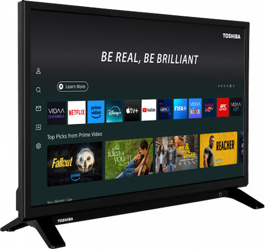 Toshiba Smart Television 24" HD Ready LED 24WV2F63DG HDR (2024) view 2