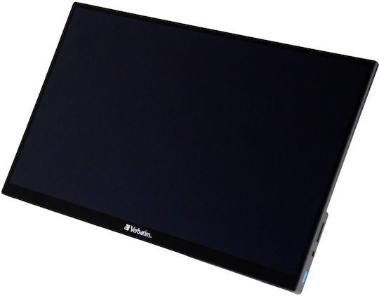 Verbatim PMT-15 IPS HDR Touch Portable Monitor 15.6" FHD 1920x1080 with Response Time 6ms GTG vue 2