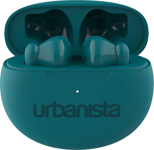 Urbanista Austin Earbud Bluetooth Handsfree Earphones with Sweat Resistance and Charging Case Lake Green view 6