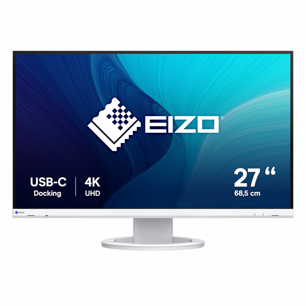Eizo FlexScan EV2740S IPS Monitor 27" 4K 3840x2160 White view 3