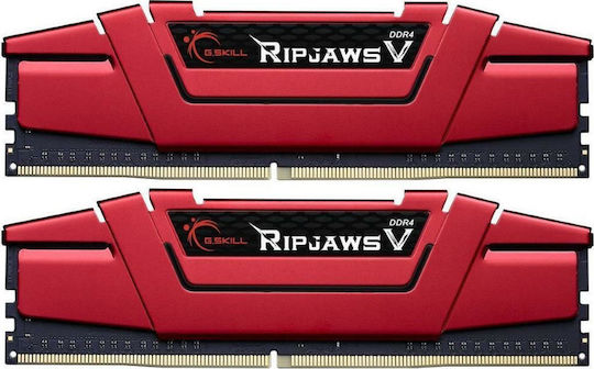 G.Skill Ripjaws V DDR4 16GB RAM with 2x8GB Modules and Speed 3600 for Desktop F4-3600C19D-16GVRB