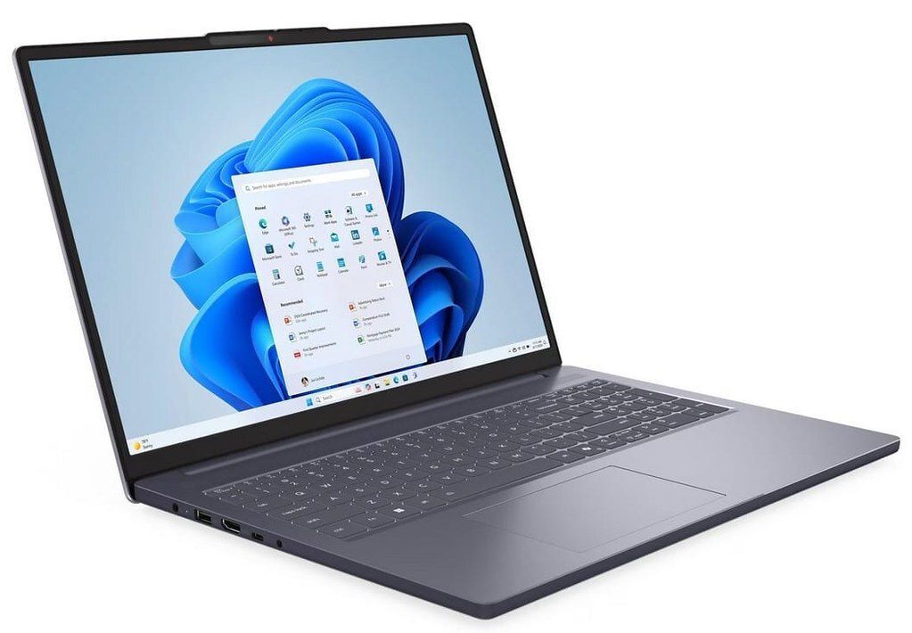 Lenovo IdeaPad Slim 3 16ARP10 16" IPS FHD+ (Ryzen 5-7535HS/16GB/512GB SSD/No OS) Luna Grey (US Keyboard) view 1
