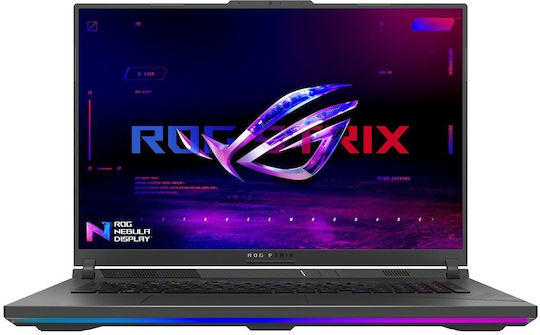 Asus ROG Strix G18 G814JIR-N6013W 18" IPS QHD+ 240Hz (i9-14980HX/16GB/1TB SSD/GeForce RTX 4070/W11 Home) (US Keyboard)