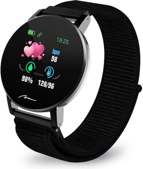 Media-Tech Activeband Thaiti MT871 Smartwatch with Heart Rate Monitor (Black) view 2