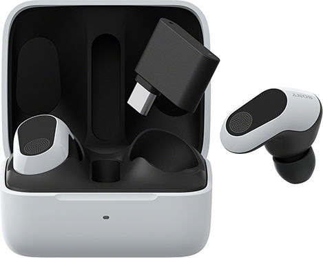 Sony Inzone Buds Bluetooth Handsfree Earphones with Sweat Resistance and Charging Case White vista 6