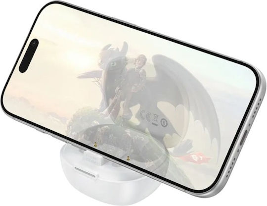 Hoco EQ100 In-ear Bluetooth Handsfree Earphones with Charging Case White view 4