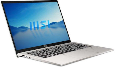 MSI Prestige 14 H B13UCX-478XES 14" FHD+ (i7-13620H/32GB/1TB SSD/GeForce RTX 2050/No OS) Urban Silver (ES Keyboard) vista 2