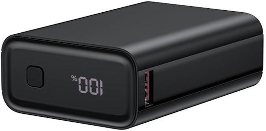 Vipfan F09 Power Bank 20000mAh 22.5W with USB-A Port and USB-C Port Power Delivery Black view 2