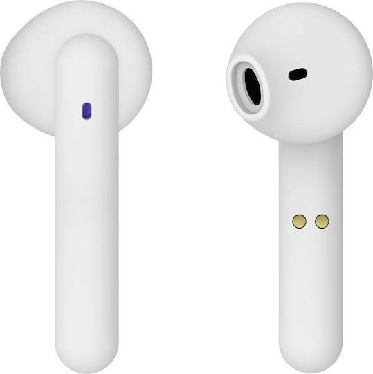 Vivanco Urban Pair In-ear Bluetooth Handsfree Earphones with Charging Case White view 2