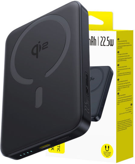 Baseus EnerFill FM12 MagSafe Power Bank 10000mAh 22.5W Black vue 2