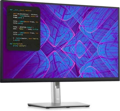 Dell P2723QE IPS Monitor 27" 4K 3840x2160 with Response Time 8ms GTG view 3