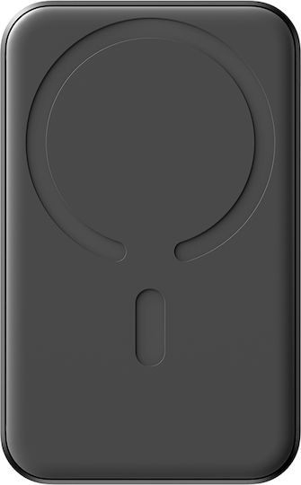 Joyroom JR-W020 Mini Power Bank 5000mAh 20W with USB-A Port and USB-C Port Power Delivery Black vue 8