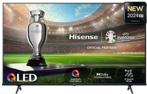 Hisense Smart Television 43" 4K UHD QLED 43E79NQ HDR (2024)